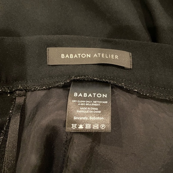 Babaton aritzia babaton atelier pants black size 10 - Picture 4 of 6